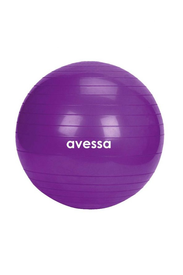 Avessa 65 cm Pilates Topu Mor