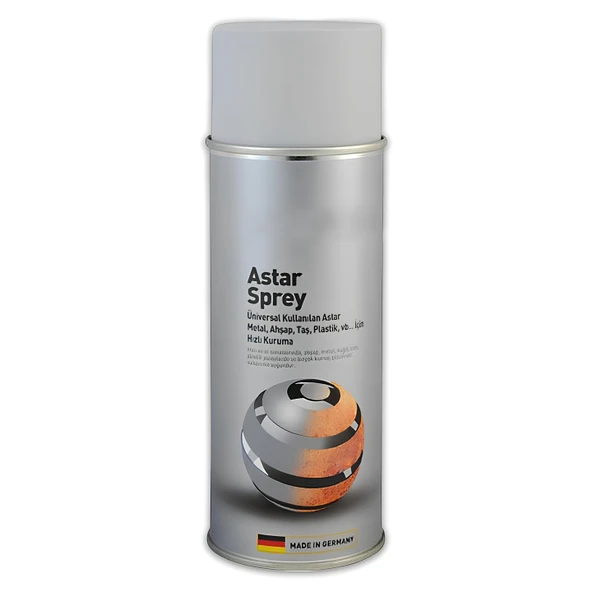 Isıya Dayanıklı Astar Sprey Boya 650°C 400 ml Mat Gümüş Soba Egzoz Şömine Metal Yüzey Boyası - 2