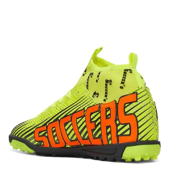 Albishoes Çocuk Genç Erkek Soccer F35 Dişsiz Çim Krampon Halısaha Erkek Futbol Ayakkabısı (27-44) - 3