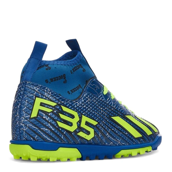 Albishoes Çocuk Genç Erkek Soccer F35 Dişsiz Çim Krampon Halısaha Erkek Futbol Ayakkabısı (27-44) - 4