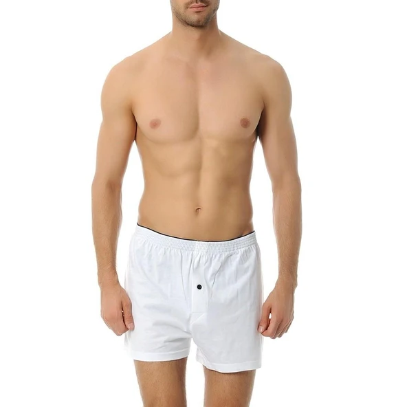 3 Adet Çift Kaplan Erkek Pamuklu Penye Boxer 805