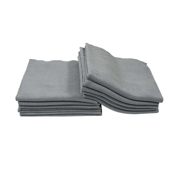 KLIN Clean Towel Çok Amaçlı Silme Ve Temizlik Bezi 10'lu Paket (Gri) - 40x40cm - 7