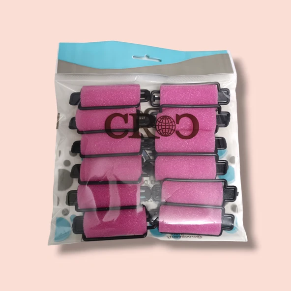 Croc SB-25 Sünger Bigudi 12li - Resim 2