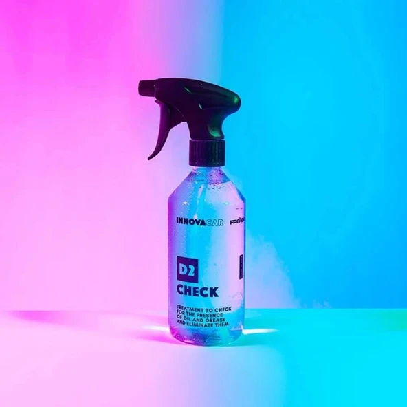 INNOVACAR D2 CHECK Alkol Bazlı Yüzey Temizleyici Konsantre - 500 ml - 5