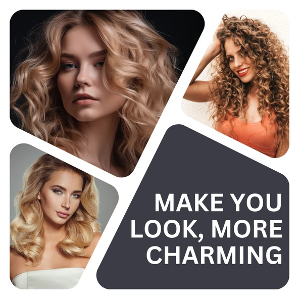 Croc 1237 Mor 37 Parça Bigudi Seti, 18 Bigudi, 18 Saç Pensi, 1 Tarak - Resim 6