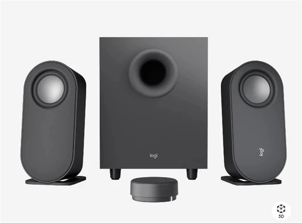 Logitech 980-001348 Z407 80W Subwoofer 2.1 Kablolosuz Bluetooth Bilgisayar Hoparlörü ürün görseli