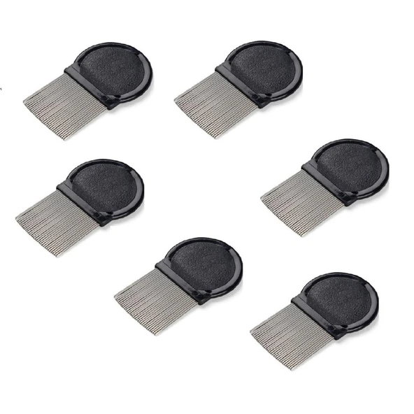 Tarko Lionesse 58 Bit Tarağı Metal Siyah X 6 Adet - 1