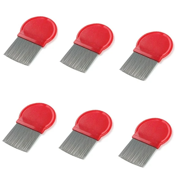 Tarko Lionesse 58 Bit Tarağı Metal Kırmızı x 6 Adet ürün görseli