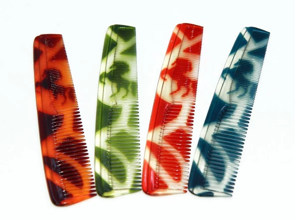 Bella Erkek Tarak No:5 Plastik - El Yapımı - Resim 2