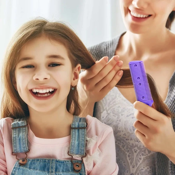 Croc SU01 Yeşil Saç Kesim Usturası -Jiletli Tarak(+10 Adet Jilet) - Resim 6