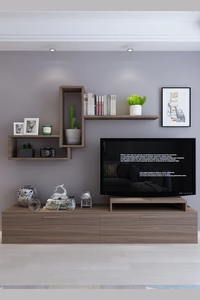 Roma Tv Ünitesi Ceviz ürün görseli