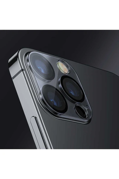 Apple Iphone 12 Pro Integrated Kamera Lens Koruyucu Cam - Resim 4