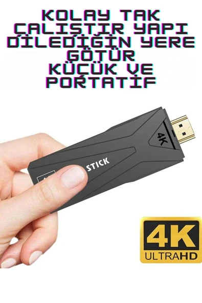 GT-65 YouTube,Netflix,Google Android TV Box 10000 Game Kablosuz kol Retro Arcade Oyun Konsolu - Resim 6