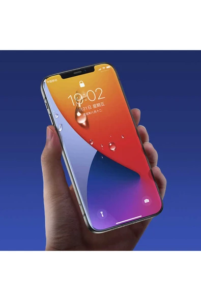 Apple Iphone 12 Pro Kavisli Tam Ekran Koruyucu - Resim 2