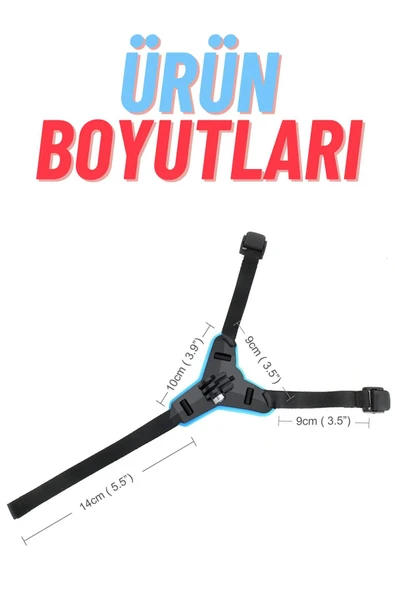 Aksiyon Kamera Sürücü Kaskı Alt Çene Bağlantı Aparatı Aksiyon Kamera Motorsiklet Kask Tutucu - 2