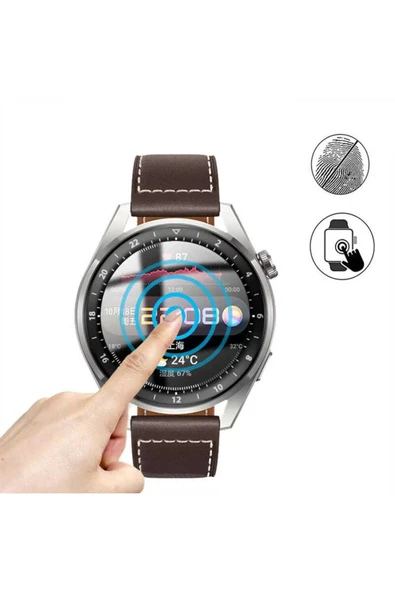 Huawei Watch 3 Pro Ppma Pet Saat Ekran Koruyucu - Resim 2