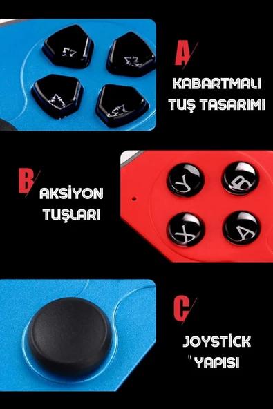 X12 PLUS 7'inç Uyumlu LCD HD Ekran TV Out 10000+ Oyunlu Arcade Retro Oyun Konsolu - 5