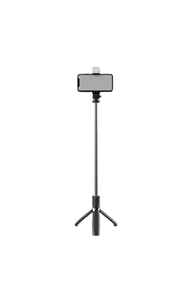 L02s Bluetooth Kumandalı Işıklı Tripod Selfie Çubuğu - 2