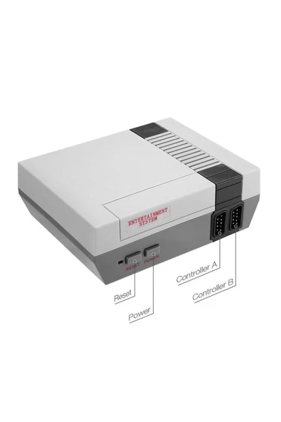 Retro Mini TV 8 Bit 620 Oyunlu Klasik Oyun Konsolu - 4