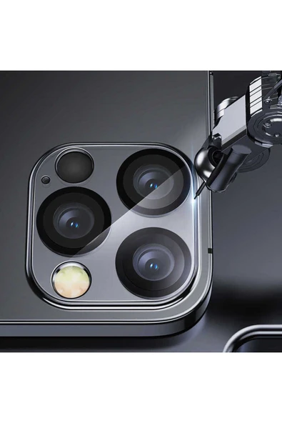 Apple Iphone 12 Pro Integrated Kamera Lens Koruyucu Cam - Resim 3