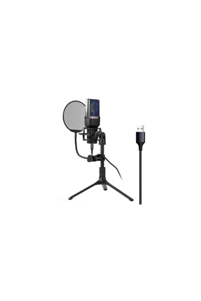 MİCPRO X1 RGB Profesyonel Kardiyoid Kondansatör Mikrofon - 3