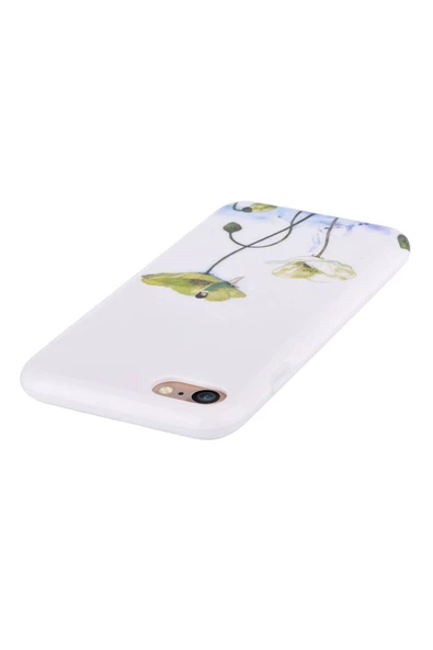 Kopya - Iphone 7, Iphone 8 Için Lotus Tpu Silikon Kılıf - Resim 3