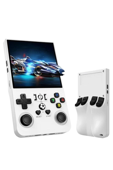 R36MAX Retro Video Oyun Konsolu Linux Sistemi 4.0 Inç IPS Ekran 64 GB Taşınabilir El Konsolu ürün görseli 1