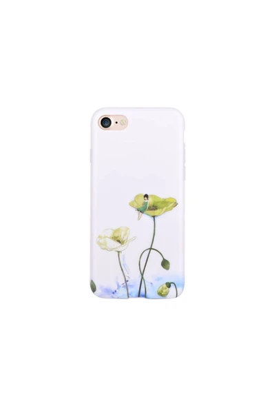 Kopya - Iphone 7, Iphone 8 Için Lotus Tpu Silikon Kılıf