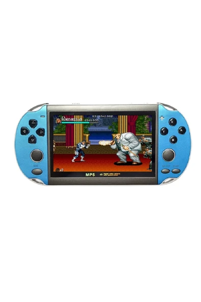 Retro X1 Psp Model 4.3 Tv Out Taşınabilir Oyun Konsolu-mavi