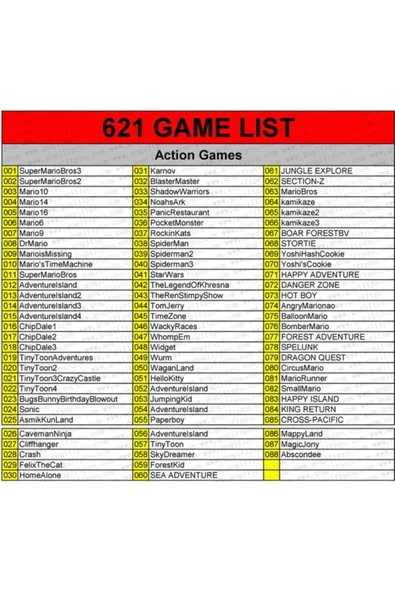 Süper Atari 621 Adet 8 Bit Oyun Içinde Hdmı Ile Kolay Bağlantı - Resim 4