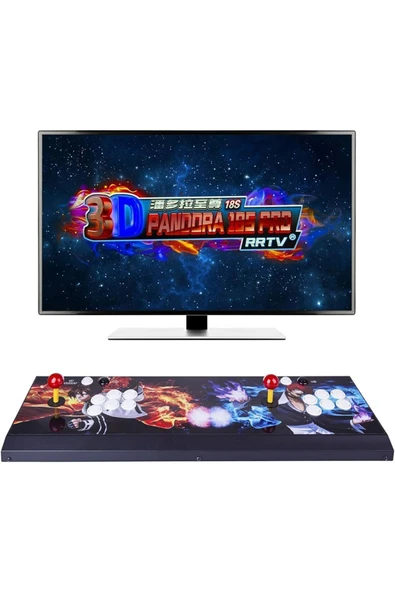 Pandora 18s Pro Multi Player 4k Retro Arcade 10.000 Oyunlu Atari