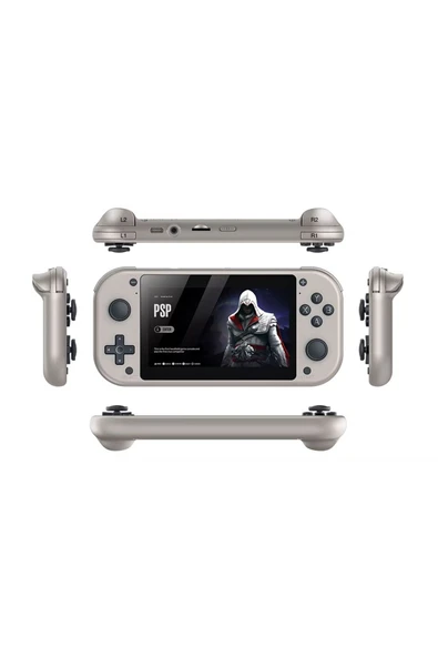 M17 4.3inç PSP ve PLAYSTATİON 1 Oyun Yüklü 10000+ Oyunlu Retro Arcade Oyun Konsolu - Resim 3