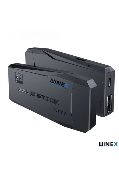 Winex Arcade Yeni 4khd Retro Game Stick 90 Lı Yıllar Atari Makinası Oyunları 5742 Oyunlu Konsol - Resim 6