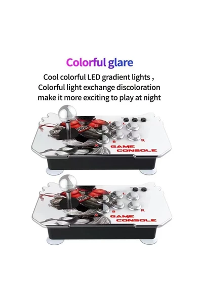 M12 Kollu Joystick 4khd Klasik Nostalji Retro Ps 1 Atari Çift Kişilik Konsol 15000 Oyunlu ürün görseli 1