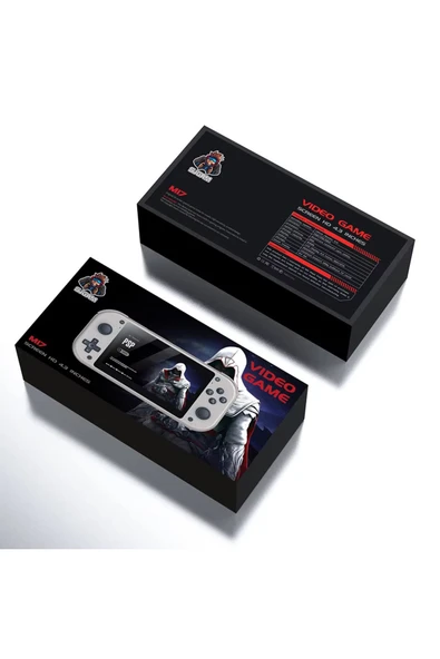 M17 4.3inç PSP ve PLAYSTATİON 1 Oyun Yüklü 10000+ Oyunlu Retro Arcade Oyun Konsolu - Resim 6