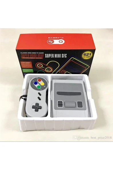Süper Atari 621 Adet 8 Bit Oyun Içinde Hdmı Ile Kolay Bağlantı - Resim 3