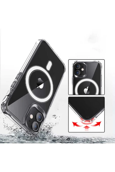 Apple Iphone 12 Pro Kılıf Tacsafe Wireless Kapak ürün görseli 1