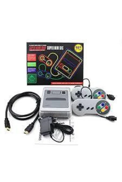 Süper Atari 621 Adet 8 Bit Oyun Içinde Hdmı Ile Kolay Bağlantı ürün görseli 1