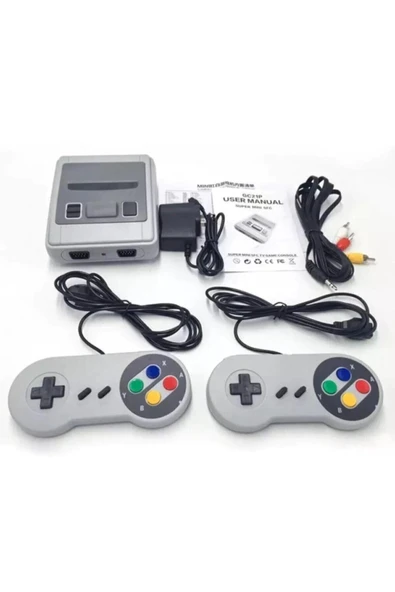 Süper Oyun 8 Bit Konsol Oyunları Kolay Bağlantı 620 Oyunlu Uyumlu