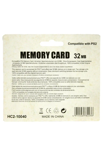Ps2 32mb Memory Card Playstation 2 32 Mb Hafıza Kartı - 3