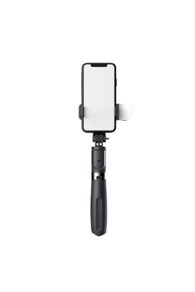 L02s Bluetooth Kumandalı Işıklı Tripod Selfie Çubuğu - 3
