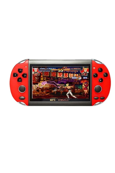 Retro X1 Psp Model 4.3 Tv Out Taşınabilir Oyun Konsolu-kırmızı ürün görseli 1
