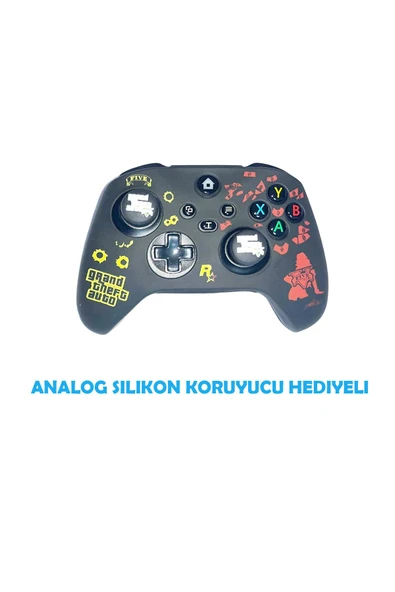 Xbox Series S/Series X  Grand Teft Auto Koruyucu Silikon Kılıf + Analog silikon Koruyucu