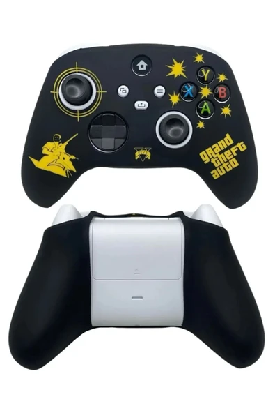Xbox Series S/seris X 9.nesil Uyumlu Desenli Oyuncu Kolu Silikon Kılıf +Analog Silikon - 2