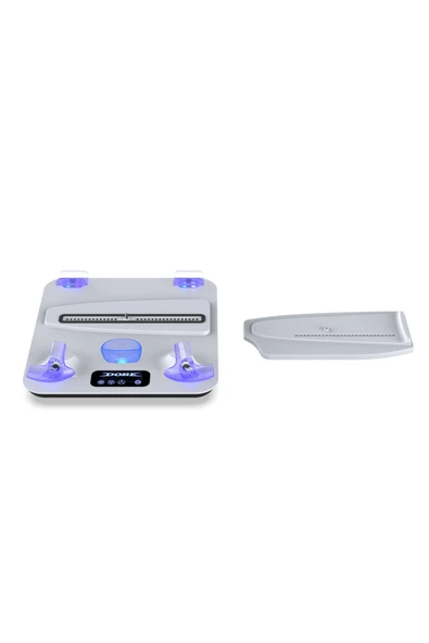 TP5-3550 PS5 Disk Dijital/PS5 Slim Disk ve PS VR2 Uyumlu Multifonksiyonel Şarj Standı - 7