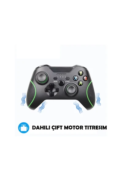 PS3/PS4 ve PC Uyumlu Kablosuz Şarjlı 2.4Ghz Wireless Oyun Kolu - 6