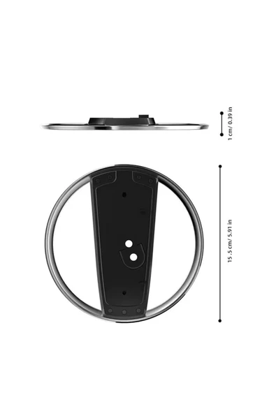 PS5 / PS5 Slim Konsol Diskli ve Dijital Model için Vidalı Metal Dikey Stand - 4
