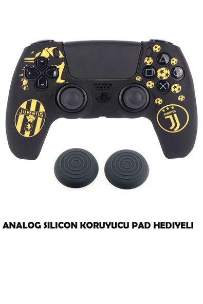PS5 Dualsense Koruyucu Silikon Kılıf + Analog Silikon Koruyucu