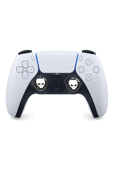 3D Skull PS5/PS4/PS3/Xbox One/One X/One S/Series X/Series S 3D Analog silikon Koruyucu -4 Adet - 2
