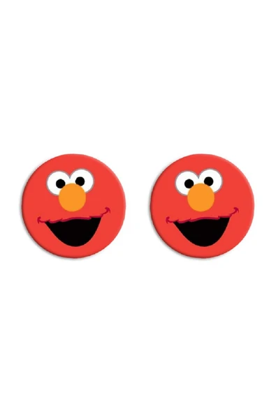 Elmo  PS5/PS4/PS3/Xbox One/One X/One S/Series X/Series S 3D Analog silikon Koruyucu -2 Adet ürün görseli 1